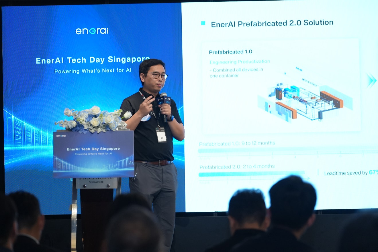 From Energy to Chip, EnerAI Brings Full-Stack AIDC Power Solutions to Tech Day Singapore 2026